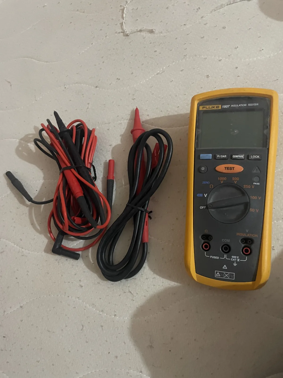 Photo 1 de Fluke 1507 – Testeur d’isolement professionnel – Très bon état