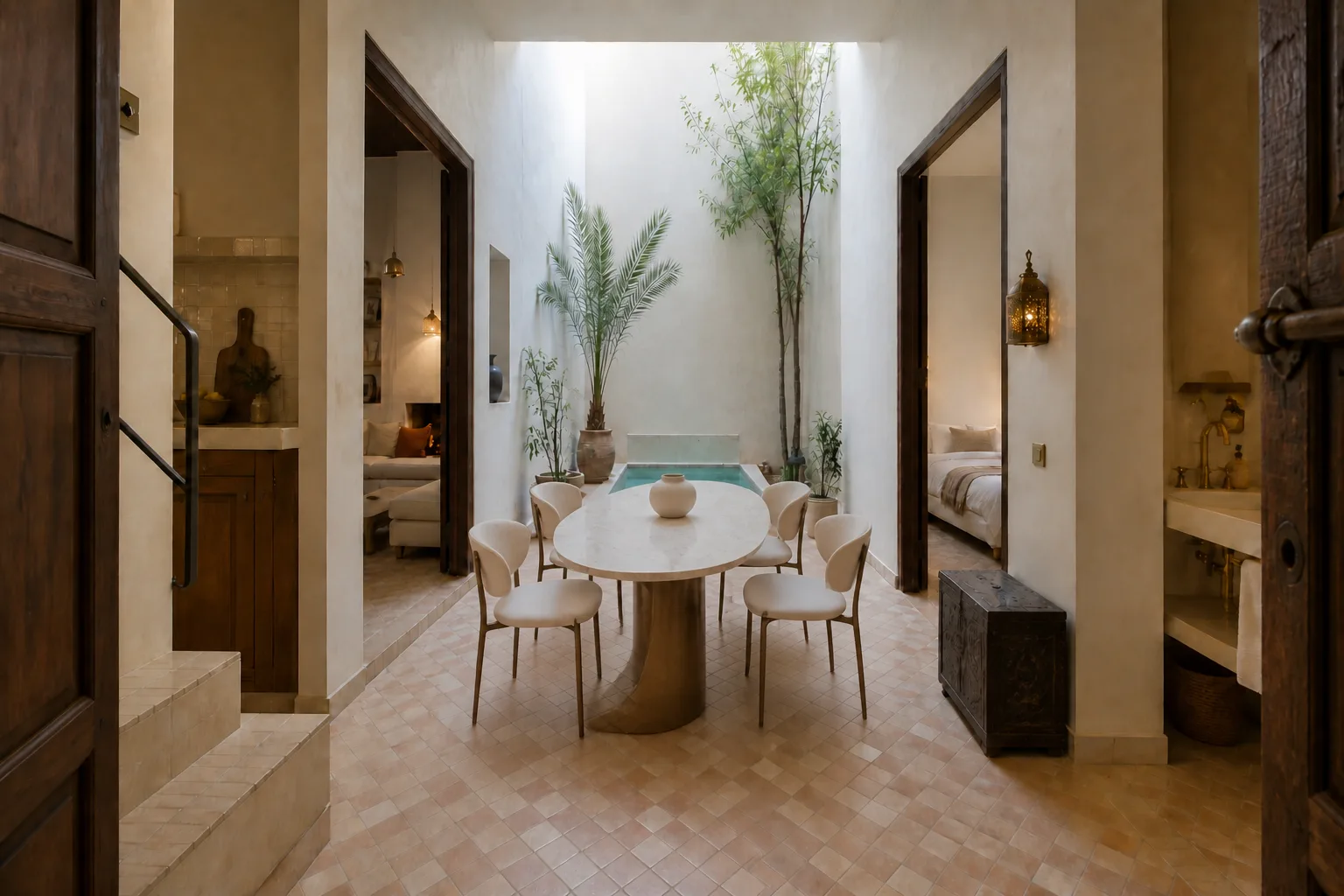 Photo 5 de Riyad Omid – projet de riad neuf dans la médina de Marrakech