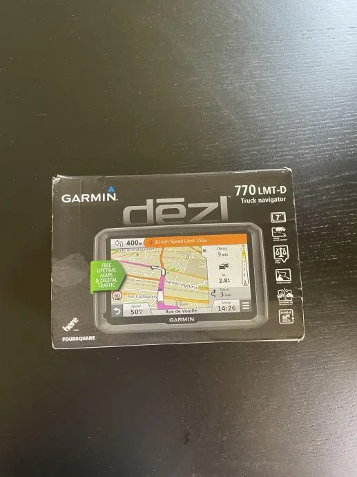 Photo 1 de GPS Garmin dēzl 770LMT-D Navigation Camion 7