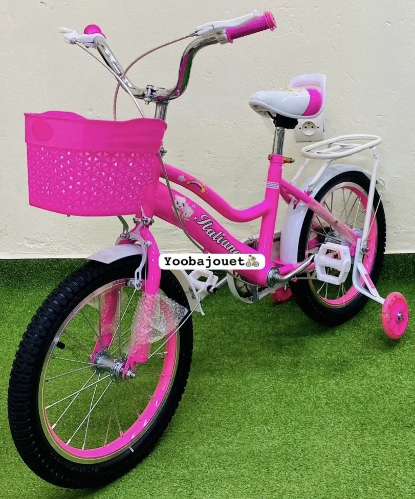 Photo 1 de Vélo Fille Princesse 5-7 Ans (16 pouces)