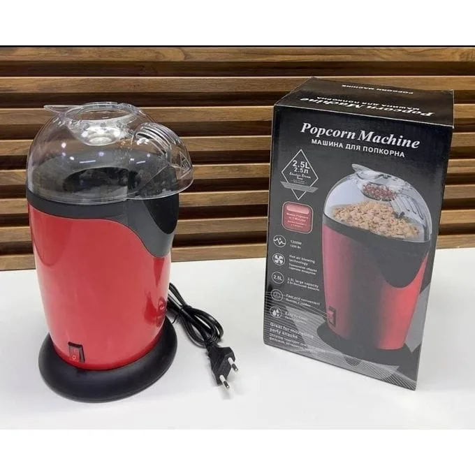 Photo 1 de Machine électrique à pop-corn – Mini appareil à popcorn 🍿⚡