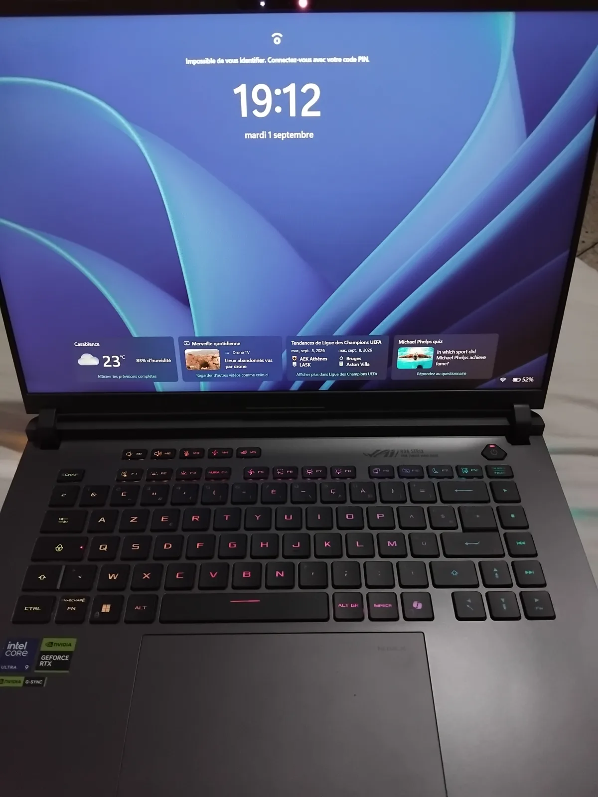 Photo 2 de ASUS ROG Strix G16RTX5070 Ti 32Go