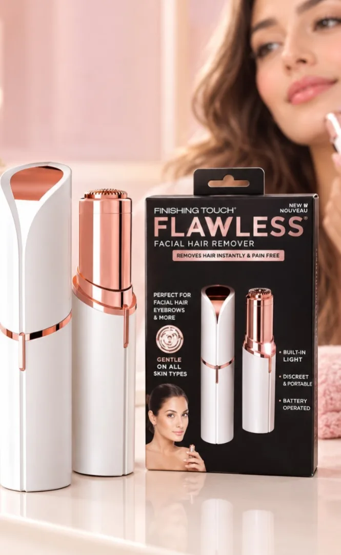 Photo 1 de Flawless épilateur visage مزيل الشعر