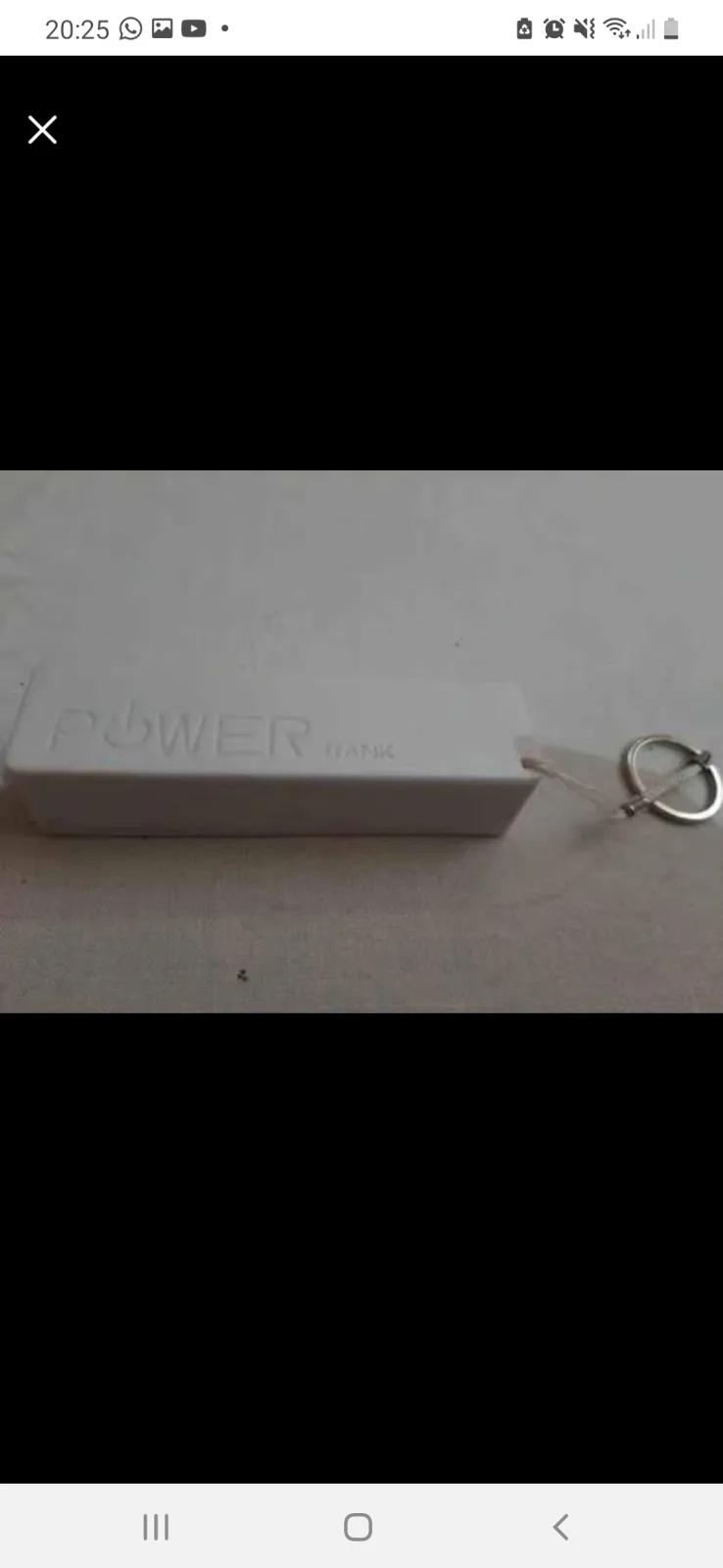 Photo 1 de Powerbank externe 1200 mAh chargeur avec micro USB