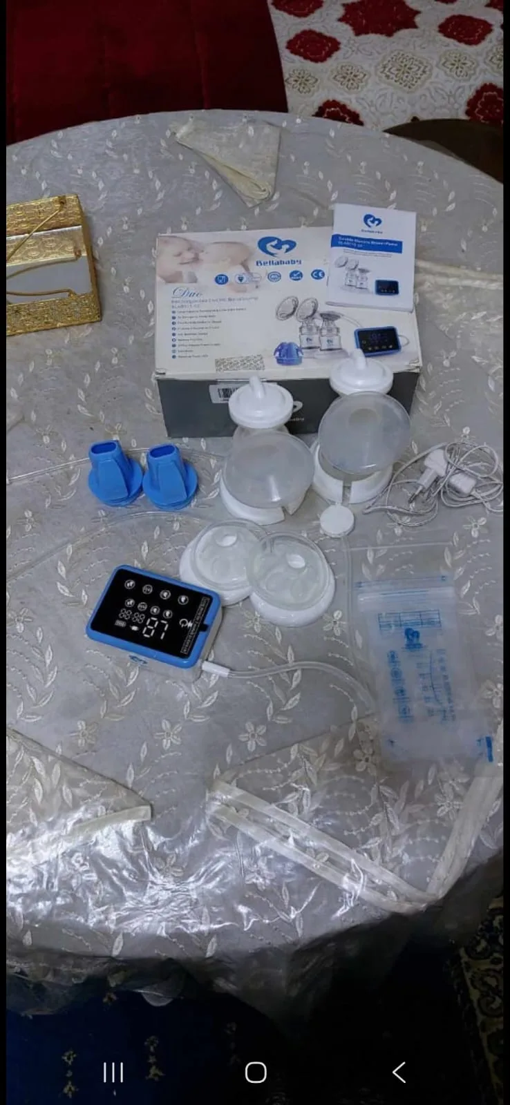 Photo 3 de Tire-lait électrique double pompage en très bon état –