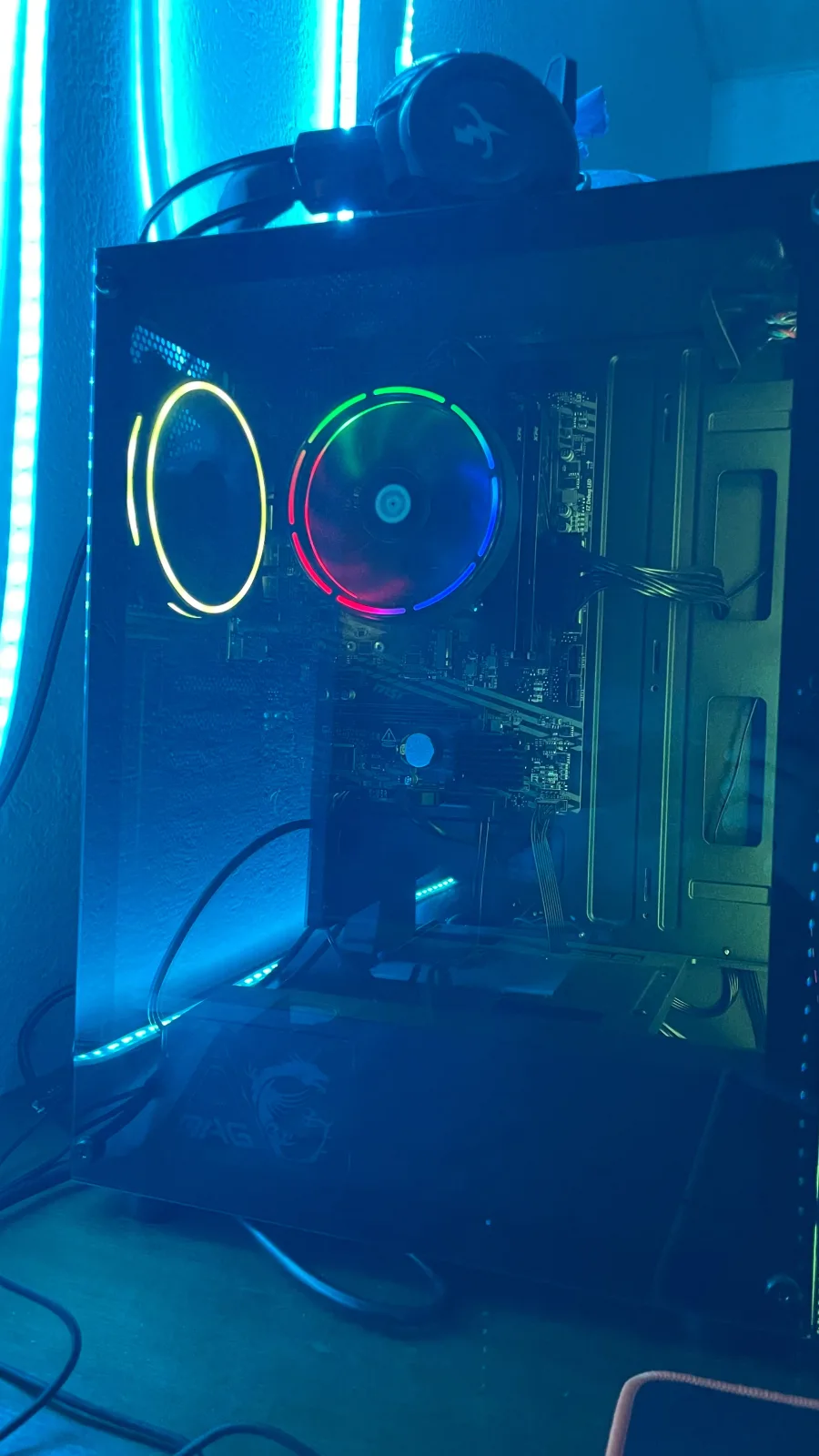 Photo 1 de PC Gamer Ryzen 5 5600G + 16GB RAM + Écran MSI 100Hz