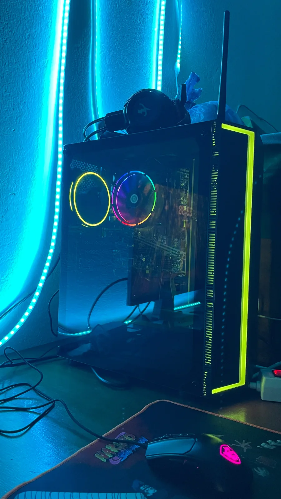 Photo 3 de PC Gamer Ryzen 5 5600G + 16GB RAM + Écran MSI 100Hz