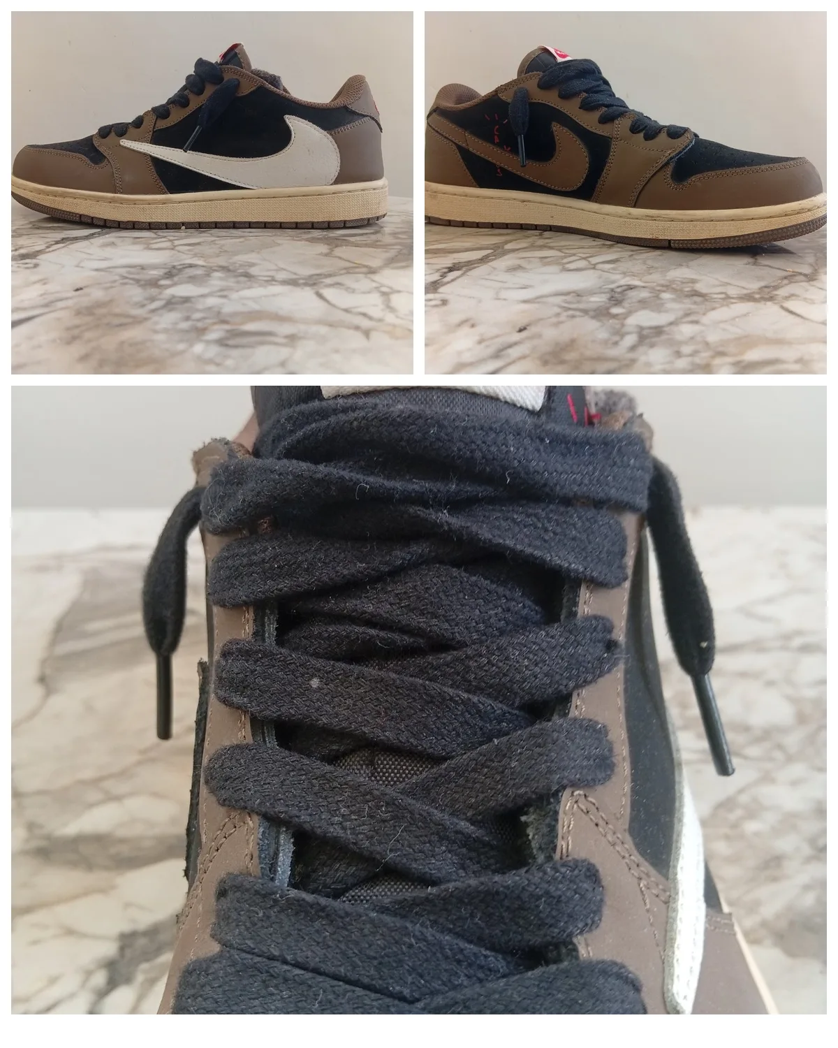 Photo 1 de Air Jordan 1 Low Travis Scott. Taille 45