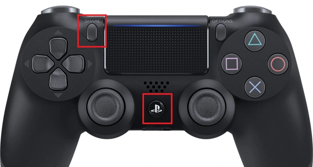 PlayStation 4 avec une manette 