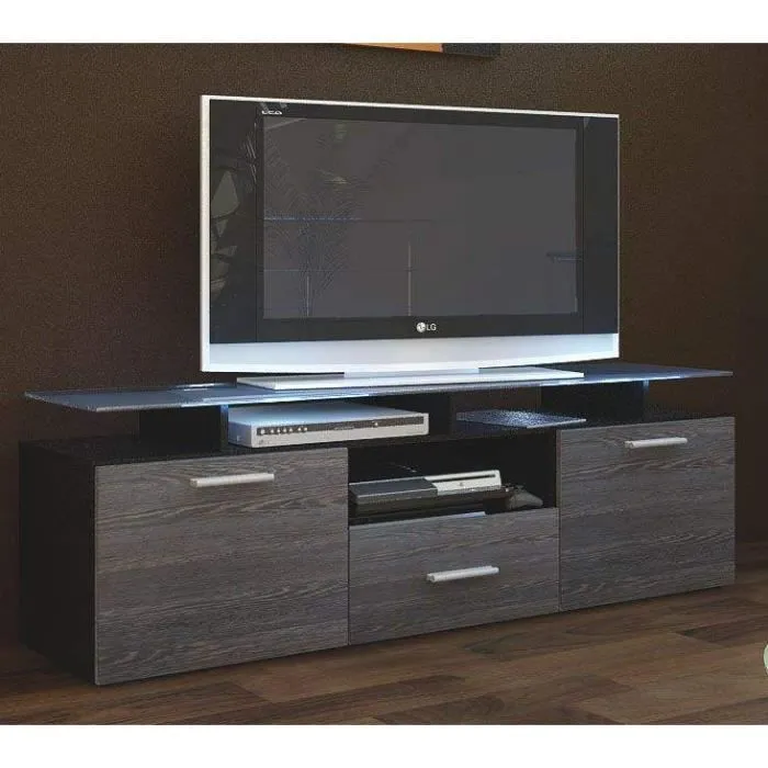 meuble et table tv noir 
